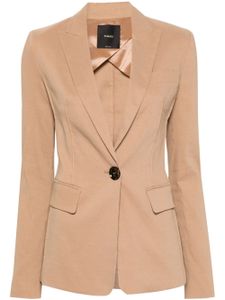 PINKO blazer à simple boutonnage - Marron