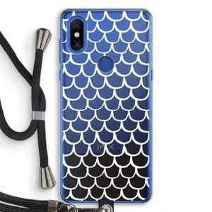 Dakpannetjes: Xiaomi Mi Mix 3 Transparant Hoesje met koord
