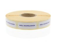 Blockland Strooketiket heel doorslikken 30 x 7mm (1000 st)