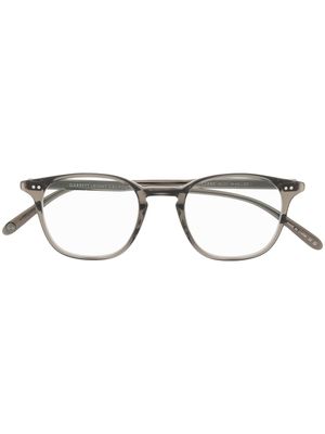 Garrett Leight lunettes de vue à monture ronde - Gris