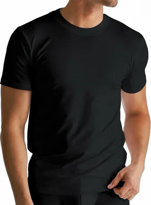 Boru Bamboo heren T-shirt korte mouw - Bamboe ondershirt mannen - Ronde hals