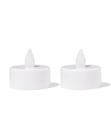 HEMA Theelichtjes Led Wit (wit)