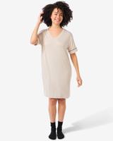 HEMA Damesnachthemd Viscose Creme (creme)