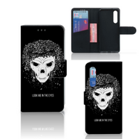 Telefoonhoesje met Naam Xiaomi Mi 9 SE Skull Hair - thumbnail