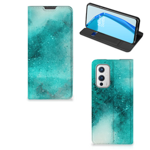 Bookcase OnePlus 9 Painting Blue