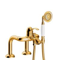 Badrandkraan Tres Clasic Mengkraan Opbouw Incl. Handdouche Goud Tres