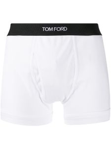 TOM FORD boxer à logo - Blanc