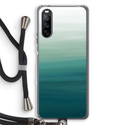 Ocean: Sony Sony Xperia 10 III Transparant Hoesje met koord