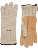 Zegna Beige Oasi Cashmere Gloves - Tons neutres