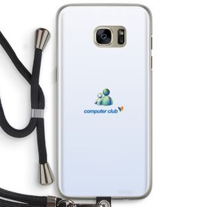 MSN: Samsung Galaxy S7 Edge Transparant Hoesje met koord