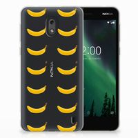 Nokia 2 Siliconen Case Banana - thumbnail