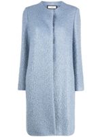Peserico manteau à fermeture dissimulée - Bleu