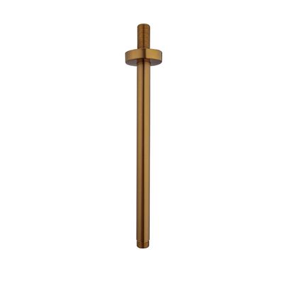 Douchearm Wiesbaden Caral Met Plafondbevestiging 30 cm Geborsteld Brons Koper