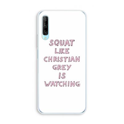 Christian Grey: Huawei P Smart Pro Transparant Hoesje