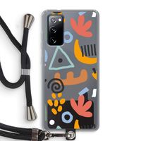 Abstract: Samsung Galaxy S20 FE / S20 FE 5G Transparant Hoesje met koord