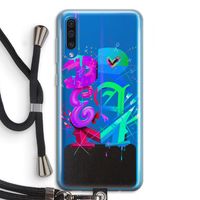 Dream: Samsung Galaxy A50 Transparant Hoesje met koord