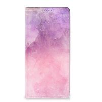 Bookcase Motorola Moto E13 4G Pink Purple Paint - thumbnail