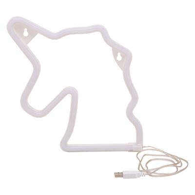 Johntoy Eenhoorn regenboog lamp met usb