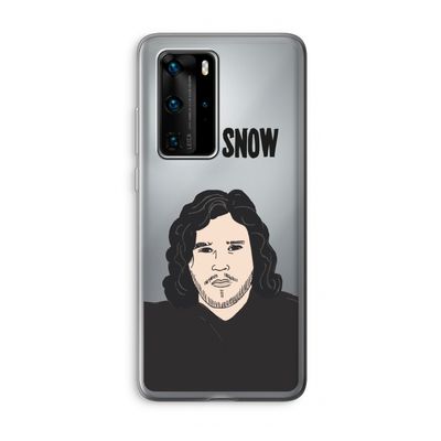Let It Snow: Huawei P40 Pro Transparant Hoesje