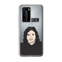 Let It Snow: Huawei P40 Pro Transparant Hoesje