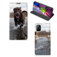 Samsung Galaxy M51 Hoesje maken Honden Labrador