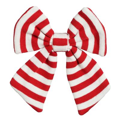 House of Seasons Kerststrik - rood/wit streep - 20 x 17cm House of Seasons Kerststrik - rood/wit streep - 20 x 17cm