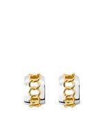 TANE México 1942 boucles d'oreilles Cosy en or 23ct et argent sterling