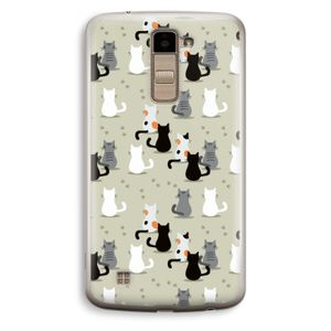 Katten: LG K10 (2016) Transparant Hoesje