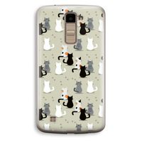 Katten: LG K10 (2016) Transparant Hoesje