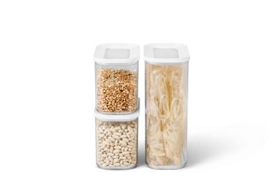 Starterset Mepal bewaardozen Modula 3-delig wit Starterset Mepal bewaardozen Modula 3-delig wit