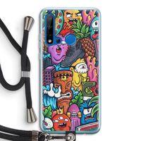 Vexx Mixtape: Huawei P20 Lite (2019) Transparant Hoesje met koord