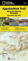 Wandelgids 1513 Topographic Map Guide Appalachian Trail - Pleasant Pond to Katahdin | National Geographic
