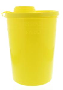 Blockland Naaldencontainer large geel