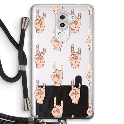 Rock: Honor 6X Transparant Hoesje met koord
