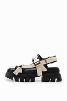 Chunky sandalen plateauzool - BLACK - 41