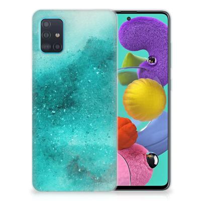 Smartphone hoesje Samsung Galaxy A51 Painting Blue Smartphone hoesje Samsung Galaxy A51 Painting Blue