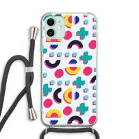 8-bit N°2: iPhone 11 Transparant Hoesje met koord