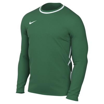 Nike Dri-FIT Park 26 Trainingsshirt Lange Mouwen Kids Donkergroen Wit