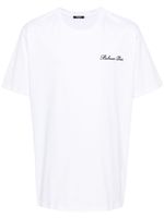 Balmain t-shirt en coton à logo brodé - Blanc - thumbnail