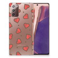 Samsung Note 20 TPU bumper Hearts