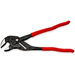 Knipex Sleuteltang | lengte 300 mm zwart gefosfateerd | spanwijdte 68 mm kunststof mantel | 1 stuk - 86 01 300 - 86 01 300