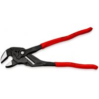 Knipex Sleuteltang | lengte 300 mm zwart gefosfateerd | spanwijdte 68 mm kunststof mantel | 1 stuk - 86 01 300 - 86 01 300 - thumbnail