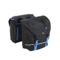 Dubbele Sportieve Fietstas Gabe Zwart Blauw