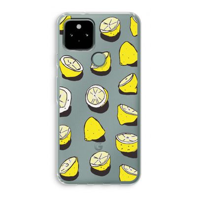 When Life Gives You Lemons...: Google Pixel 5 Transparant Hoesje
