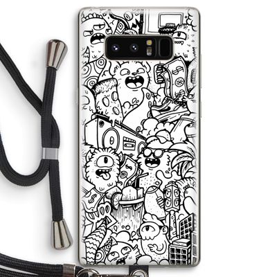 Vexx City #2: Samsung Galaxy Note 8 Transparant Hoesje met koord