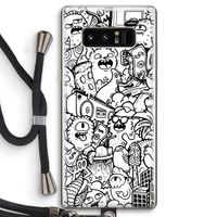 Vexx City #2: Samsung Galaxy Note 8 Transparant Hoesje met koord