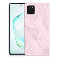 Samsung Galaxy Note 10 Lite TPU Siliconen Hoesje Marble Pink - Origineel Cadeau Vriendin - thumbnail