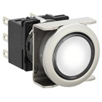 Idec LB6ML-M1T64PW Verlichte druktoets 250 V, 125 V, 30 V 5 A 2x uit/(aan) Moment (Ø) 22 mm IP65 1 stuk(s) - thumbnail