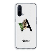 Charcoal Flora: OnePlus Nord CE 5G Transparant Hoesje