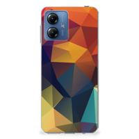 Motorola Moto G14 | TPU Hoesje | Polygon Color